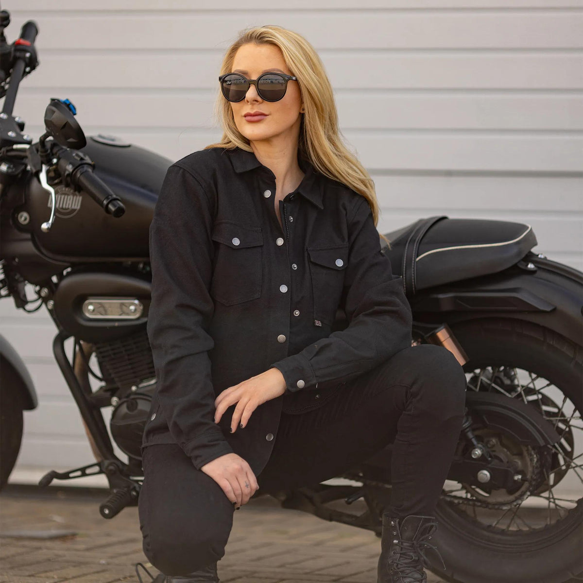 Oxford Kickback 2.0 Shirt Motorjas Dames - Zwart - foto 7