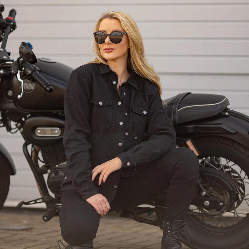 Oxford Kickback 2.0 Shirt Motorjas Dames - Zwart - foto 7