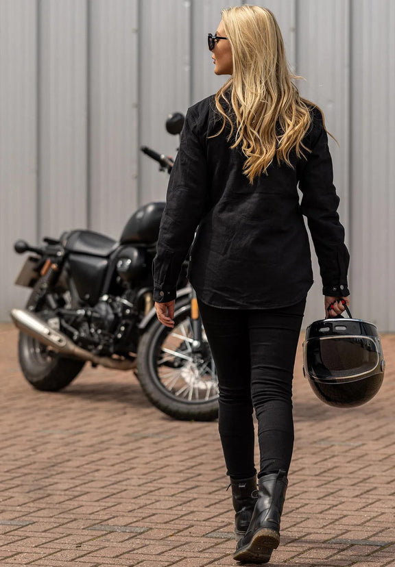 Oxford Kickback 2.0 Shirt Motorjas Dames - Zwart - foto 8