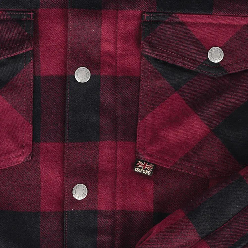 Oxford Kickback 2.0 Shirt Motorjas Dames - Rood - foto 3