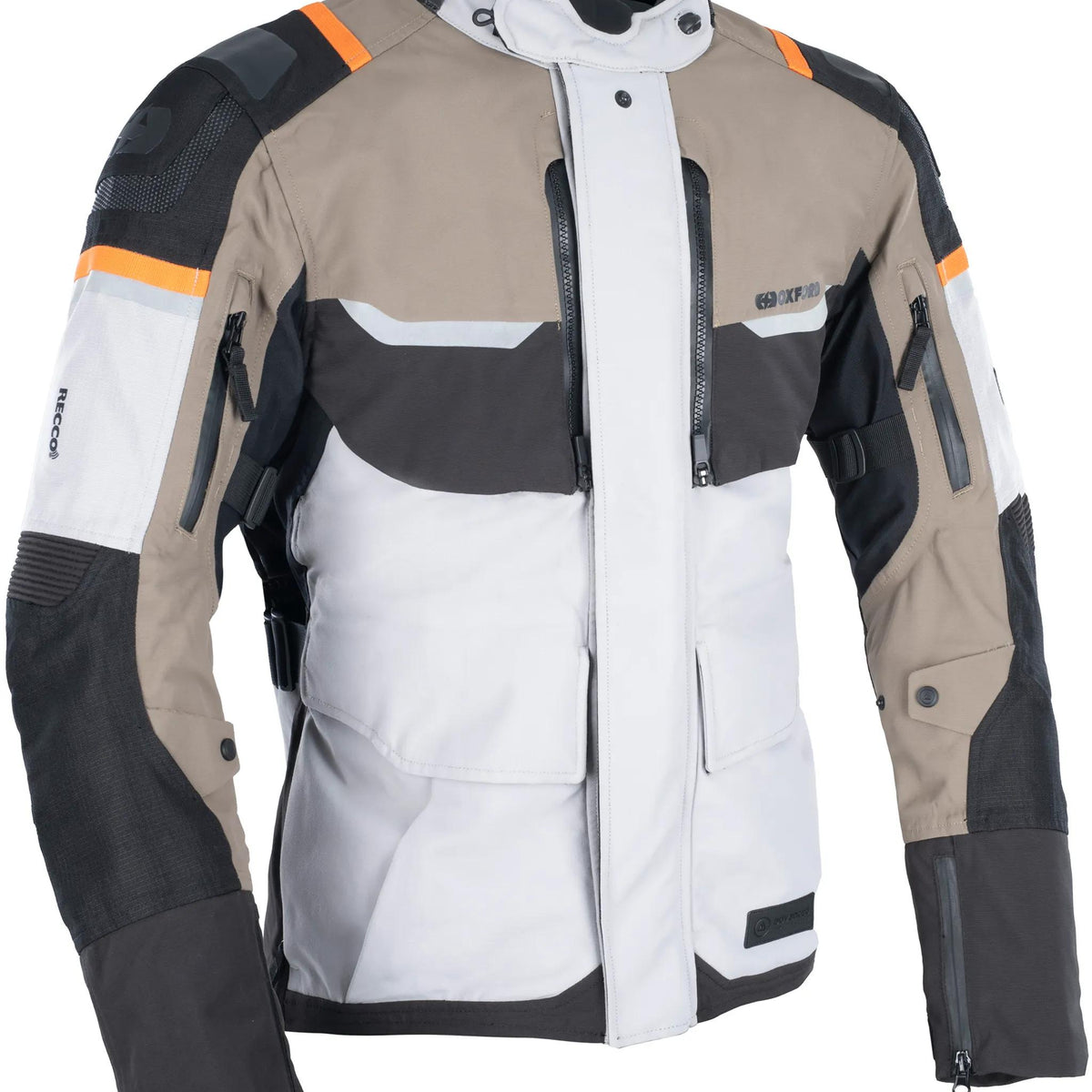 Oxford Stormland Motorjas Heren - Desert/Zwart/Oranje