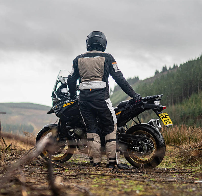 Oxford Stormland Motorjas Heren - Desert/Zwart/Oranje - foto 3