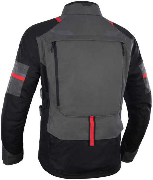 Oxford Rockland Motorjas Heren - Antraciet/Zwart/Rood - foto 2
