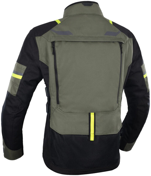 Oxford Rockland Motorjas Heren - Kaki/Zwart/Fluo - foto 9