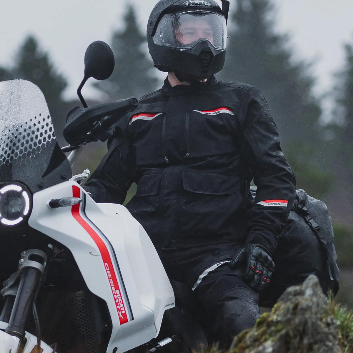 Oxford Mondial 2.0 Motorjas Heren - Tech Black - foto 9