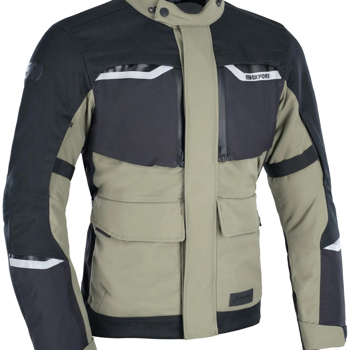 Oxford Mondial 2.0 Motorjas Heren - Zwart/Olijf - foto 9