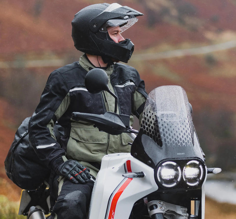 Oxford Mondial 2.0 Motorjas Heren - Zwart/Olijf - foto 11