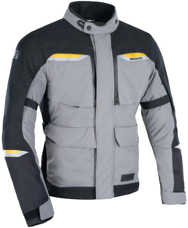 Oxford Mondial 2.0 Motorjas Heren - Zwart/Grijs