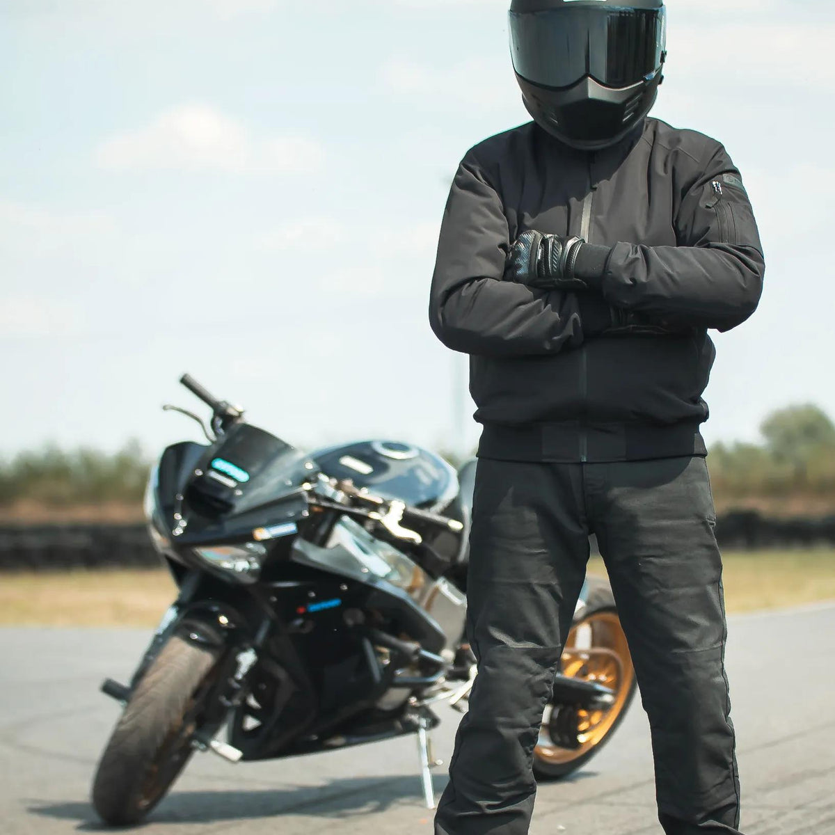Oxford Bomber Motorjas Heren - Zwart - foto 12