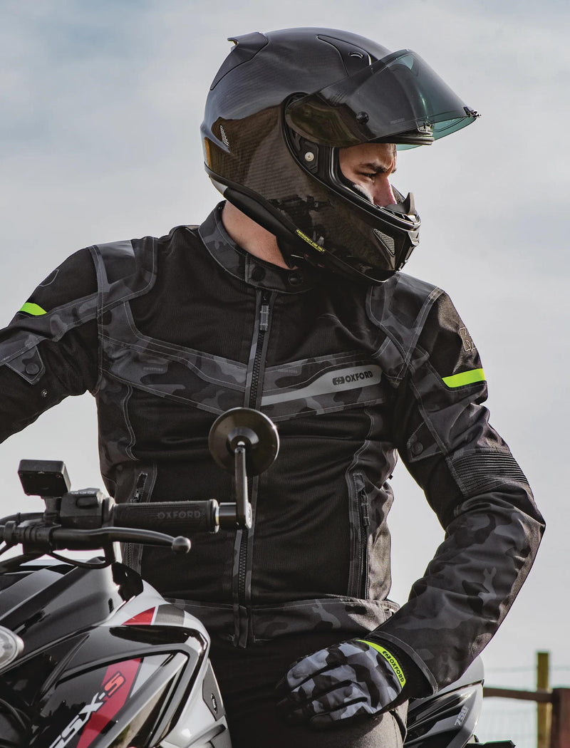 Oxford Dakar Air 1.0 Dry2Dry&trade; Motorjas Heren - Grijs Camo - foto 7