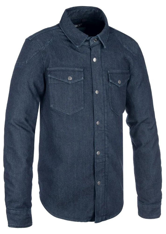 Oxford AA Original Approved Motorshirt Heren - Blauw - foto 2