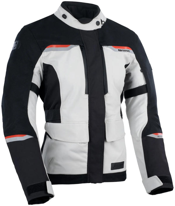 Oxford Mondial 2.0 Motorjas Dames - Grijs/Zwart