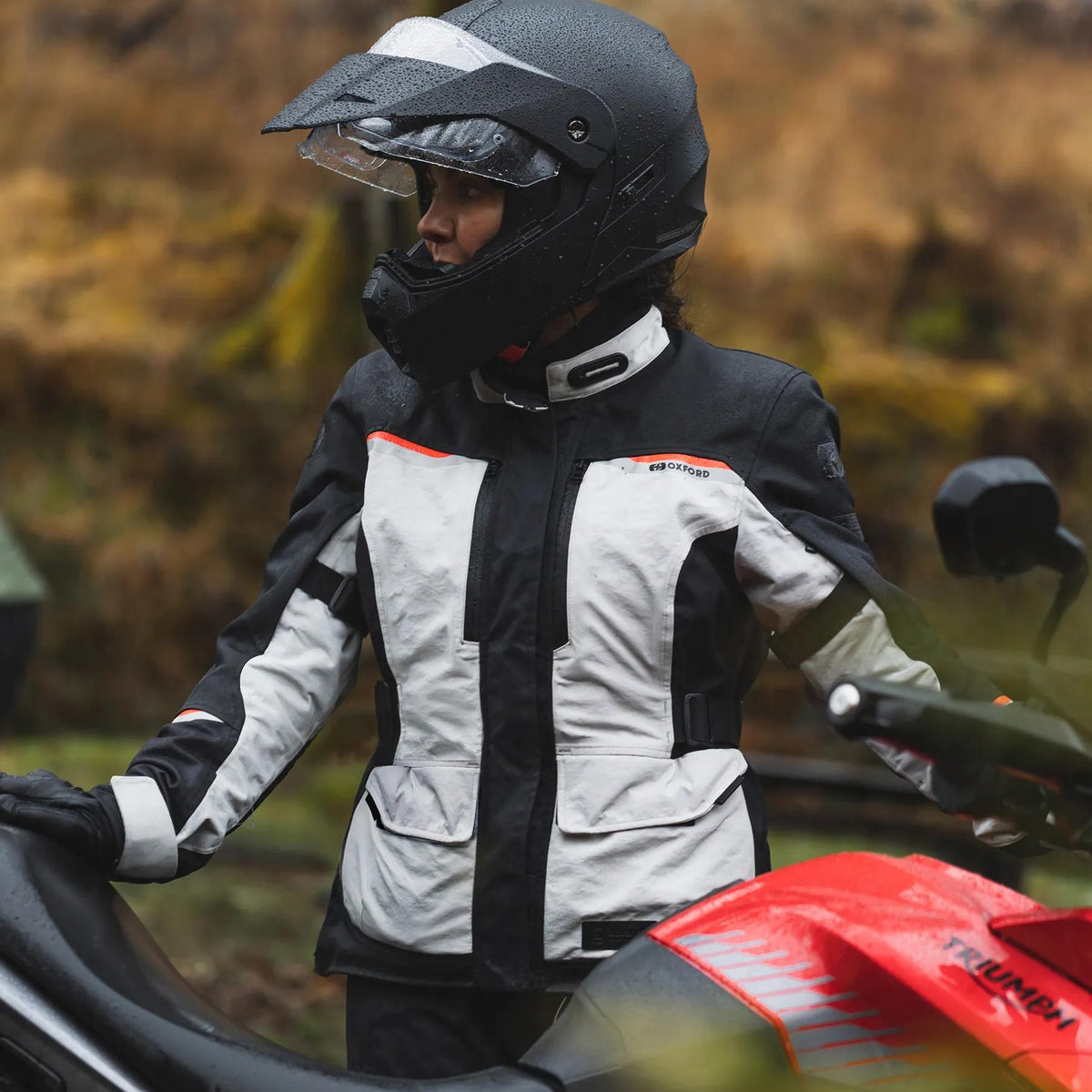 Oxford Mondial 2.0 Motorjas Dames - Grijs/Zwart - foto 7