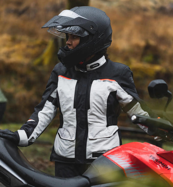 Oxford Mondial 2.0 Motorjas Dames - Grijs/Zwart - foto 7