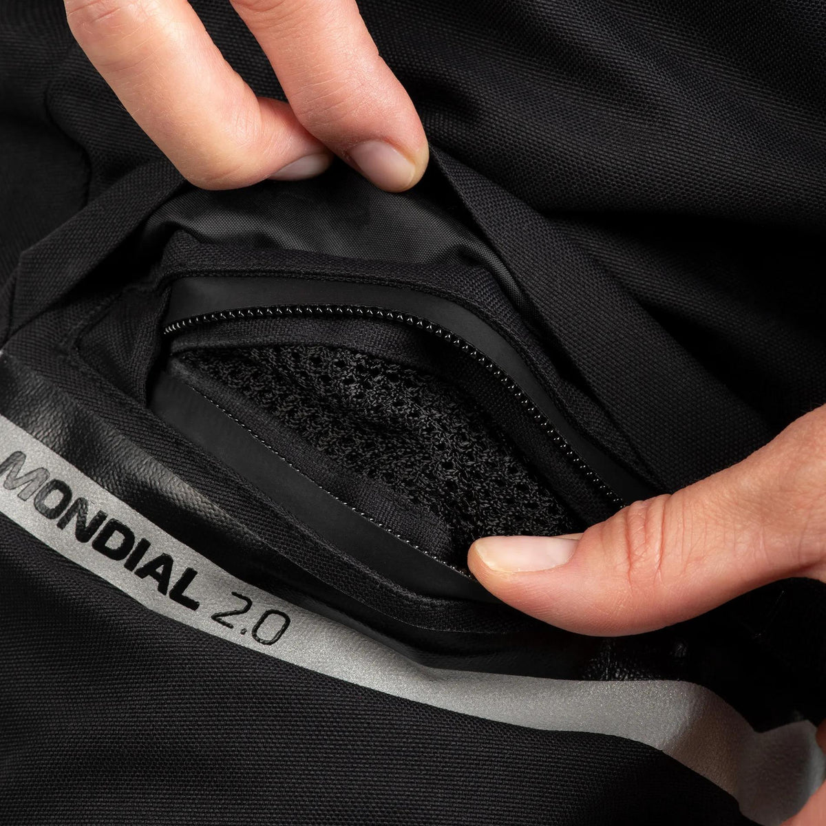 Oxford Mondial 2.0 Motorbroek Dames - Stealth Black - foto 3