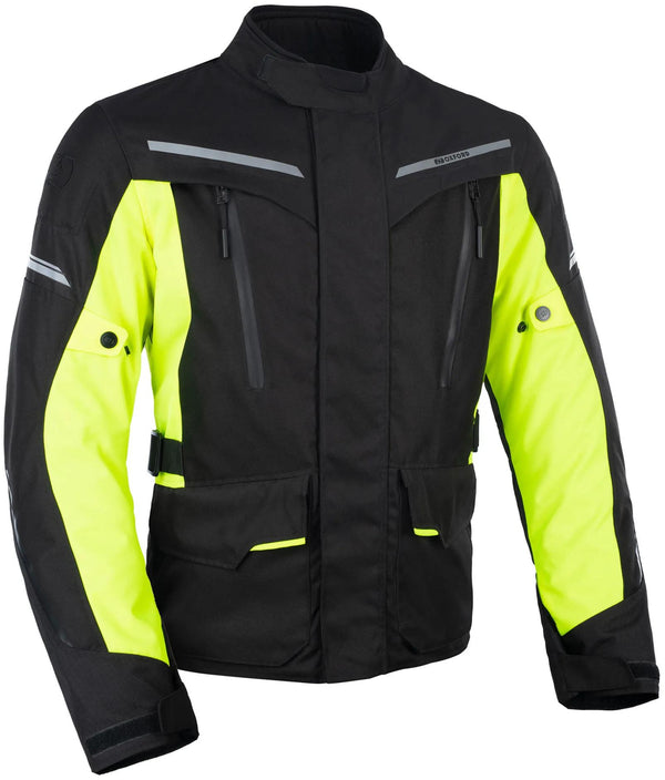 Oxford Metro 2.0 Motorjas Heren - Zwart/Fluo