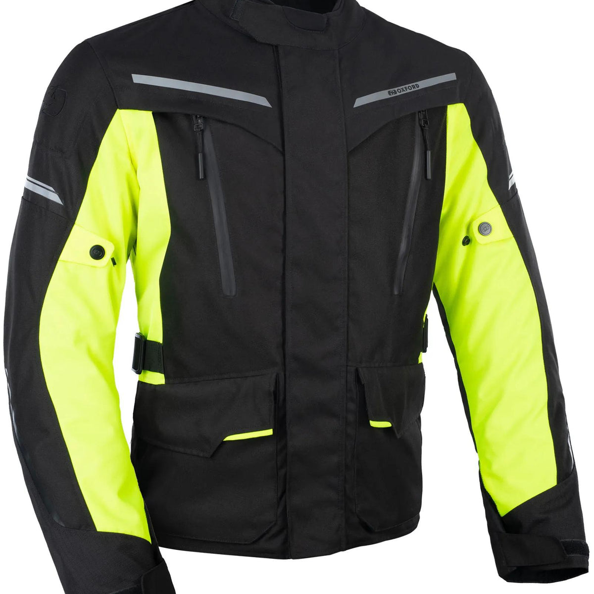 Oxford Metro 2.0 Motorjas Heren - Zwart/Fluo - foto 3