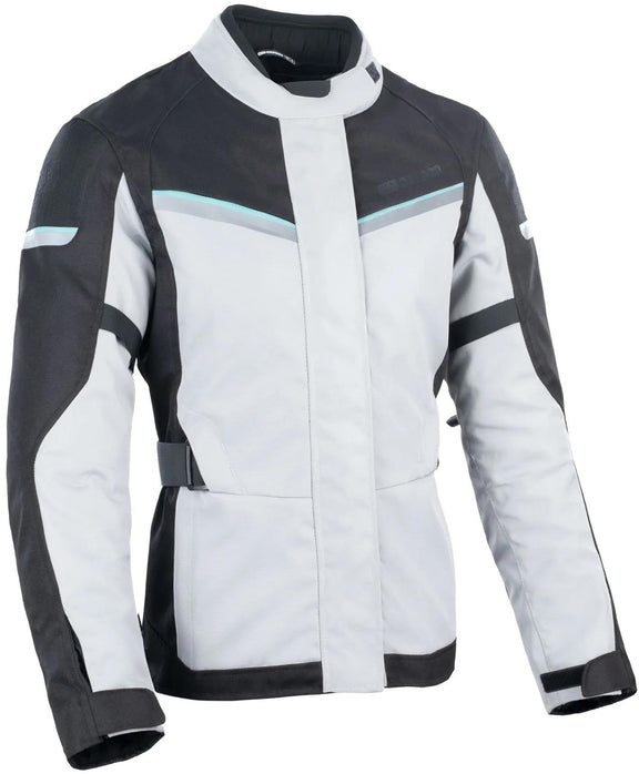 Oxford Dakota 3.0 Motorjas Dames - Arctic/Zwart/Teal