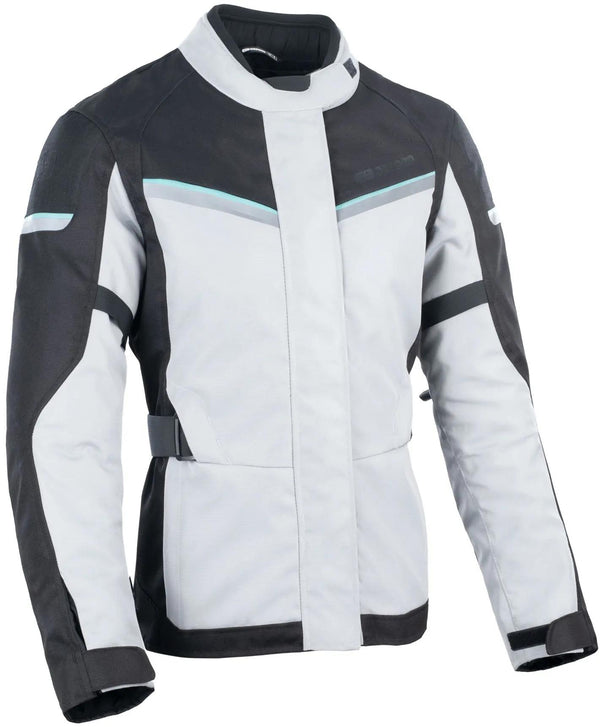 Oxford Dakota 3.0 Motorjas Dames - Arctic/Zwart/Teal