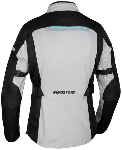 Oxford Dakota 3.0 Motorradjacke Damen - Arctic/Schwarz/Teal