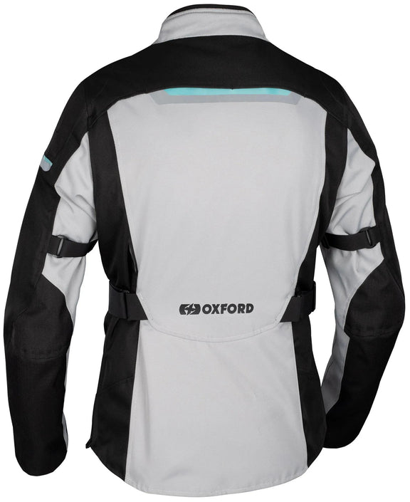 Oxford Dakota 3.0 Motorjas Dames - Arctic/Zwart/Teal - foto 2