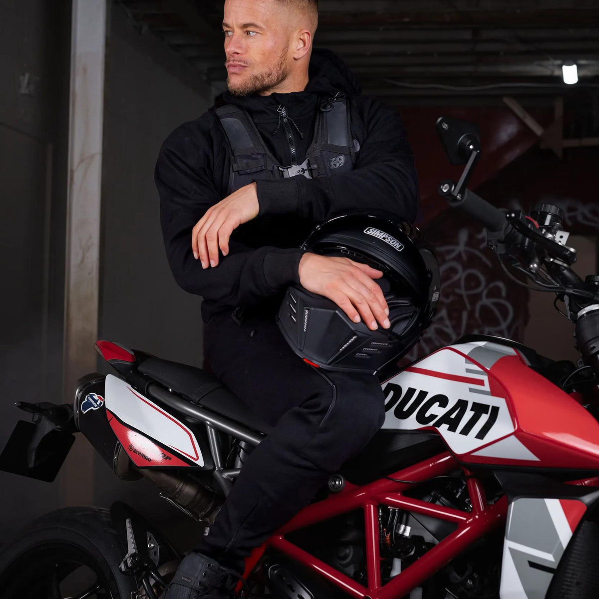 Oxford Armourlite AA Lockon Motorjas Heren - Zwart - foto 7