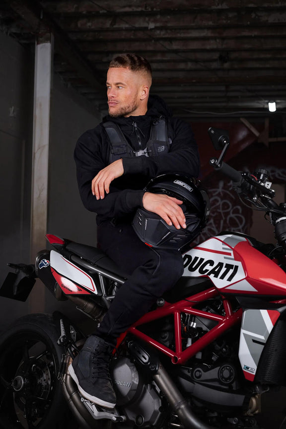 Oxford Armourlite AA Lockon Motorjas Heren - Zwart - foto 7