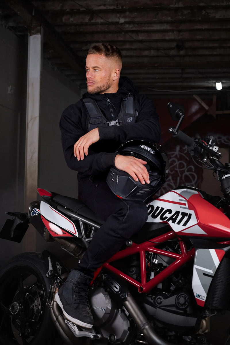 Oxford Armourlite AA Lockon Motorjas Heren - Zwart - foto 7