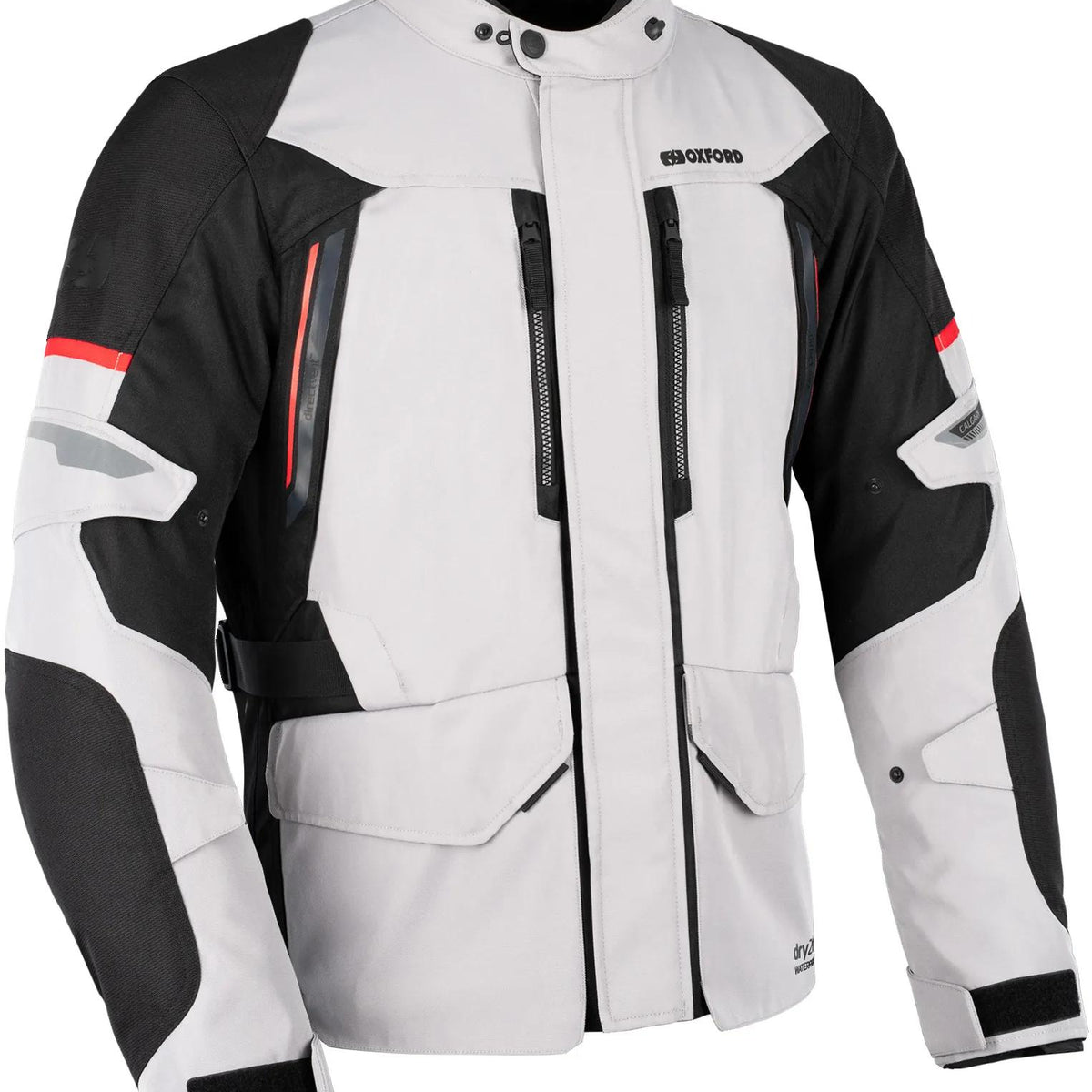 Oxford Calgary 2.0 Motorjas Heren - Zilver