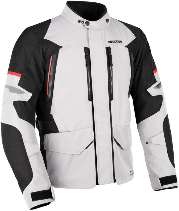 Oxford Calgary 2.0 Motorjas Heren - Zilver