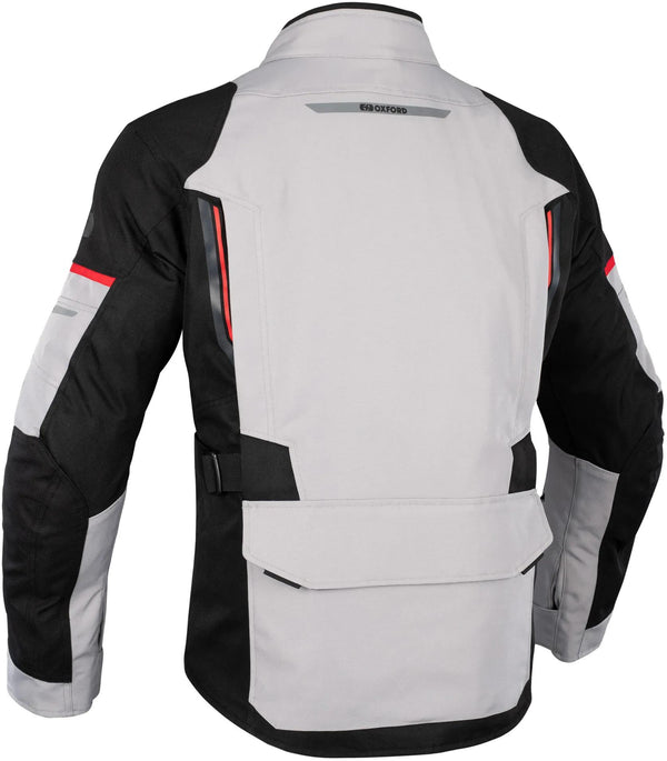Oxford Calgary 2.0 Motorjas Heren - Zilver