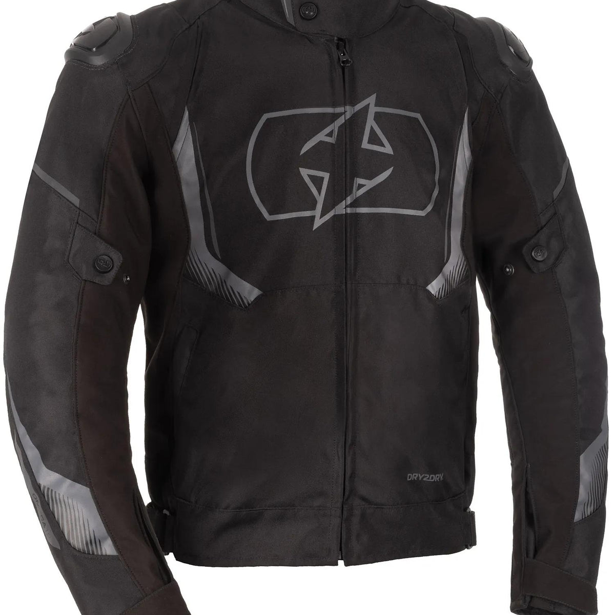 Oxford Omega 1.0 Motorjas Heren - Zwart