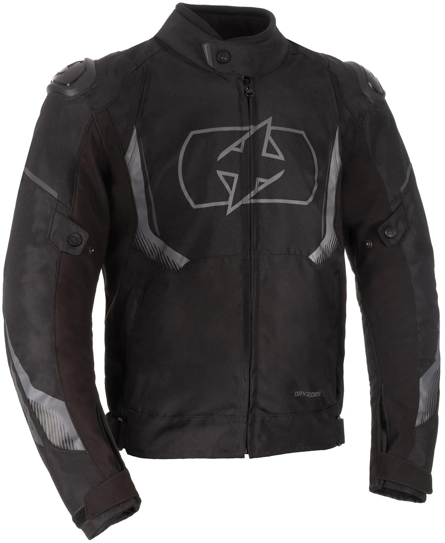 Oxford Omega 1.0 Motorjas Heren - Zwart