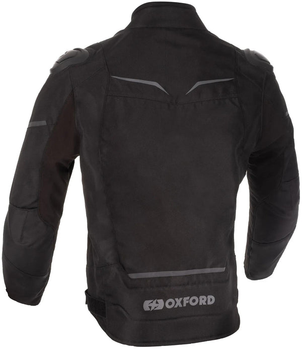 Oxford Omega 1.0 Motorjas Heren - Zwart