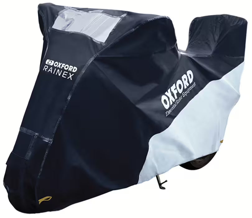OXFORD motorhoes met topcase verlenging "Rainex" – Motorcycle Storage Covers kopen bij WheelsWork | Motoronderdelen, Gereedschap & Accessoires