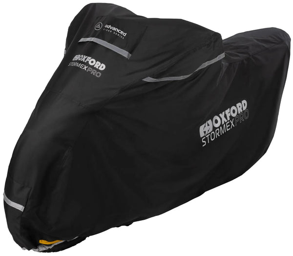 Oxford Stormex Pro Motorcycle Cover - Black