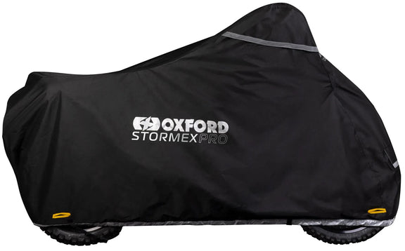 Oxford Stormex Pro Motorhoes - Zwart - foto 2