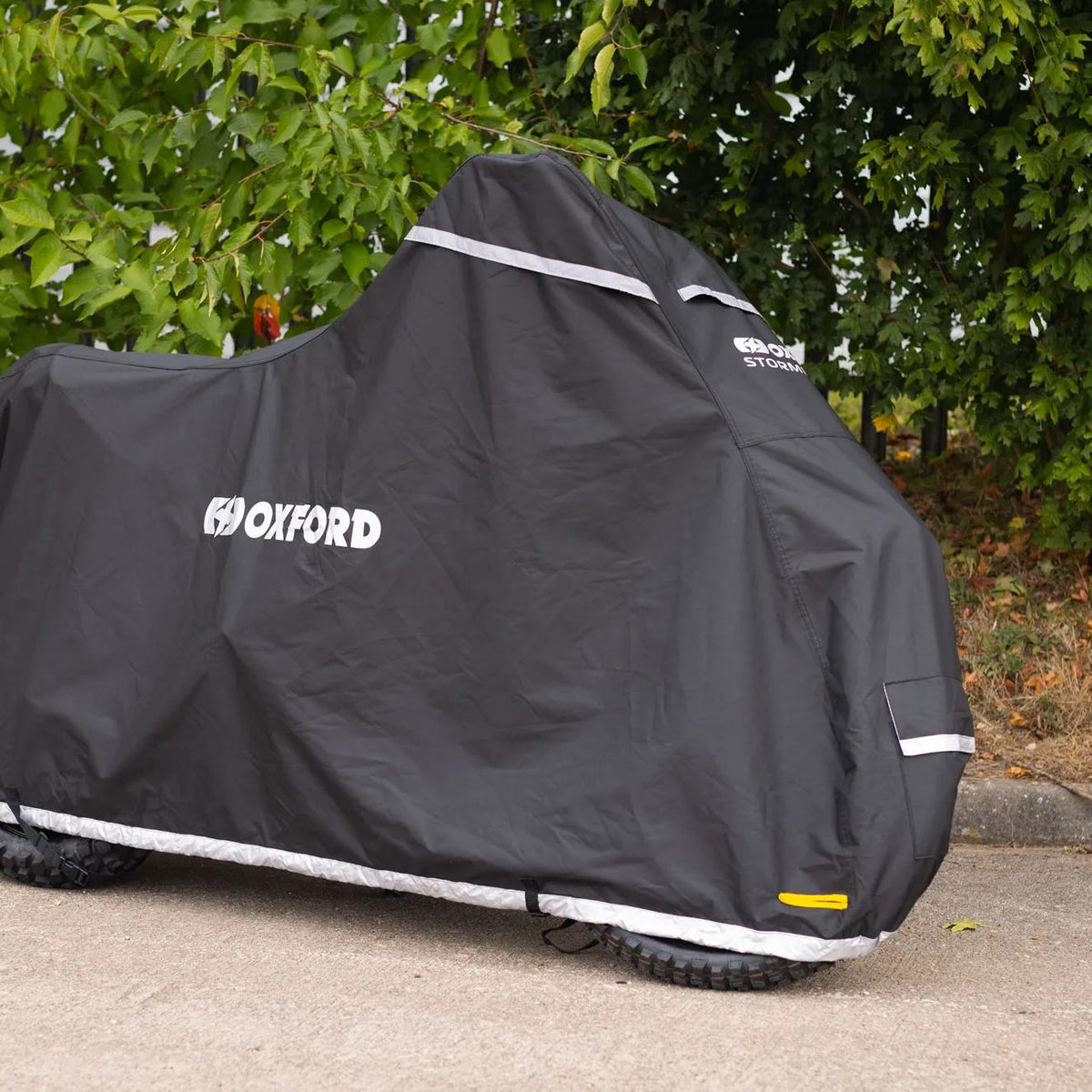Oxford Stormex Pro Motorhoes - Zwart - foto 7