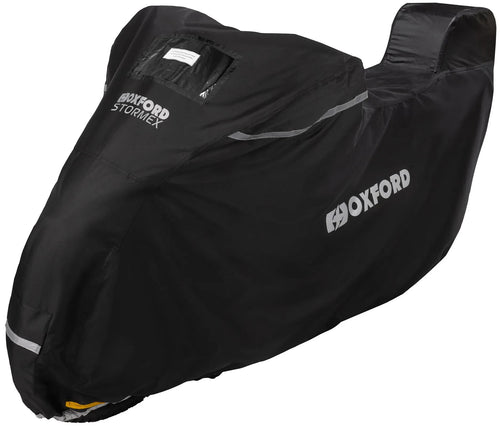Oxford Stormex Topbox Motorradabdeckung - Schwarz