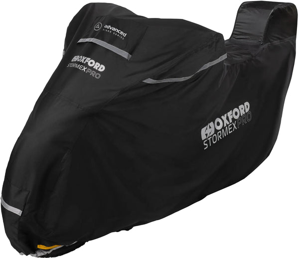 Oxford Stormex Topbox Pro Motorcycle Cover - Black