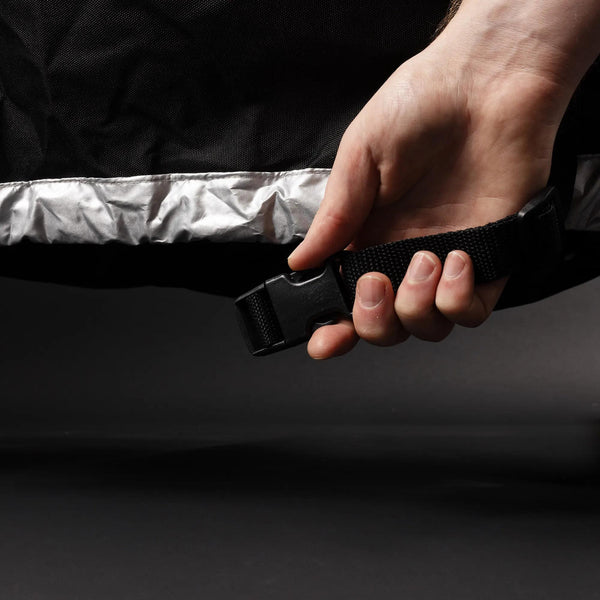 Oxford Stormex Topbox Pro Motorcycle Cover - Black