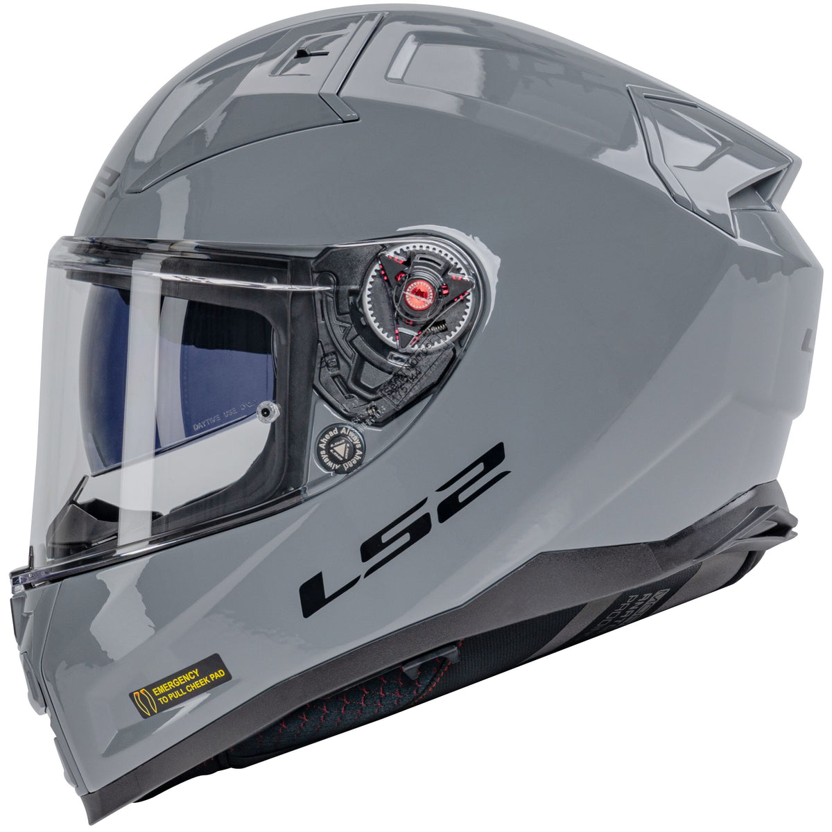 LS2 FF811 Vector II Solid Grijs Integraalhelm ECE 22.06 – foto 2