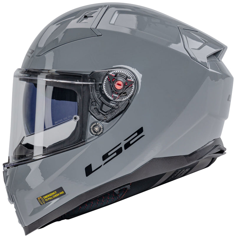 LS2 FF811 Vector II Solid Grijs Integraalhelm ECE 22.06 – foto 2
