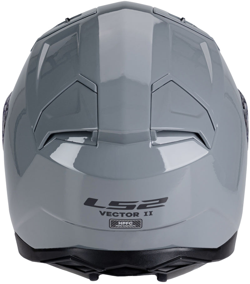 LS2 FF811 Vector II Solid Grijs Integraalhelm ECE 22.06 – foto 4