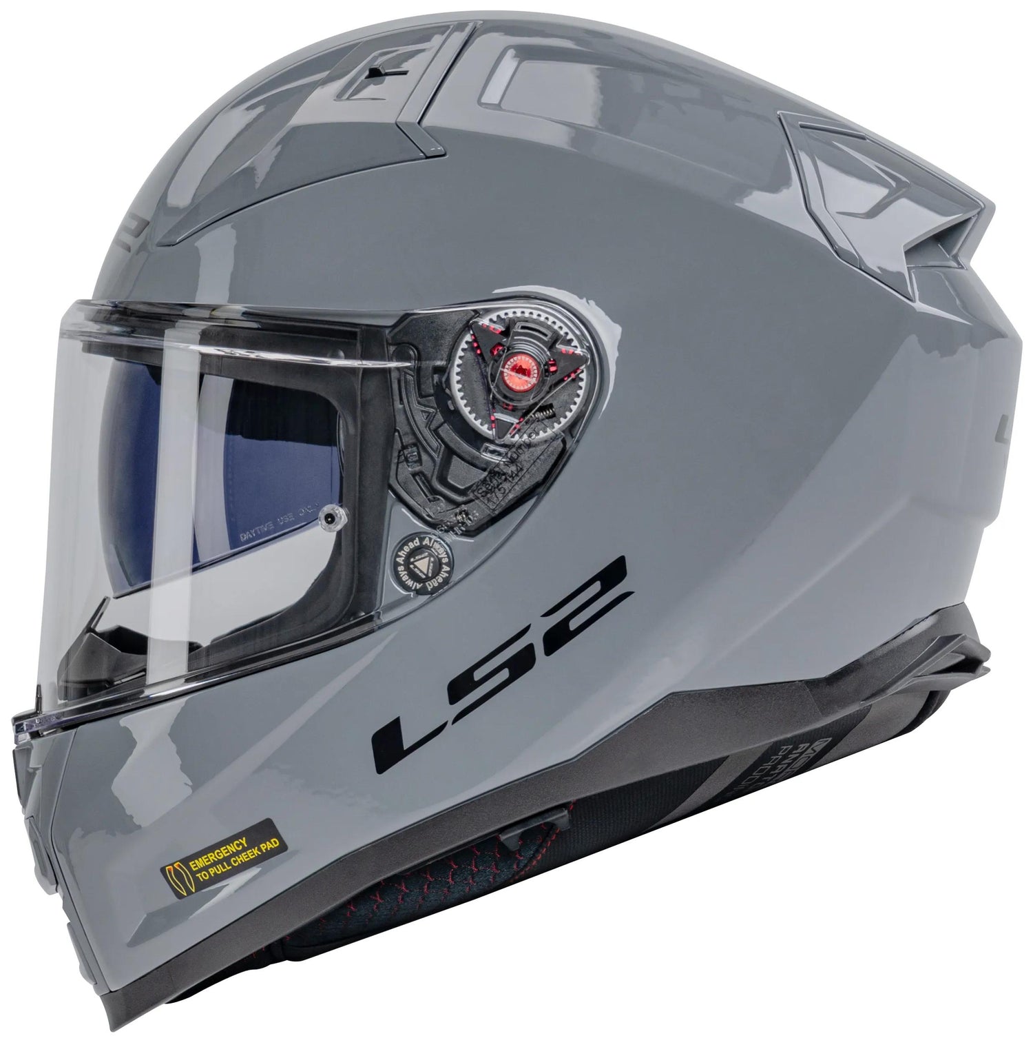 LS2 FF811 Vector II Solid Grijs Integraalhelm ECE 22.06