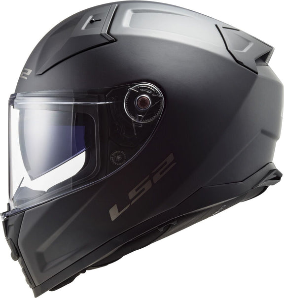 LS2 FF811 Vector II Solid Zwart Mat Integraalhelm ECE 22.06