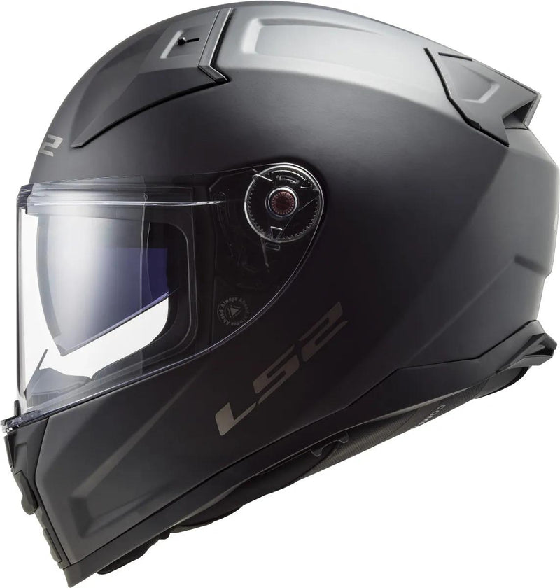 LS2 FF811 Vector II Solid Zwart Mat Integraalhelm ECE 22.06