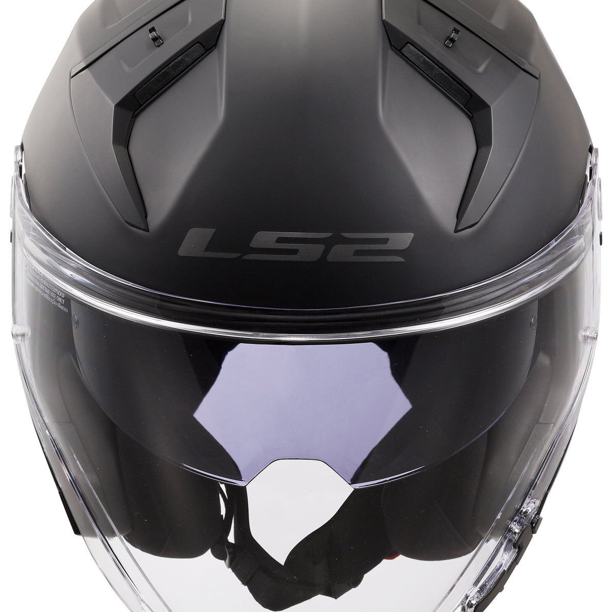 LS2 OF603 Infinity II Solid Mat Zwart Jethelm ECE 22.06