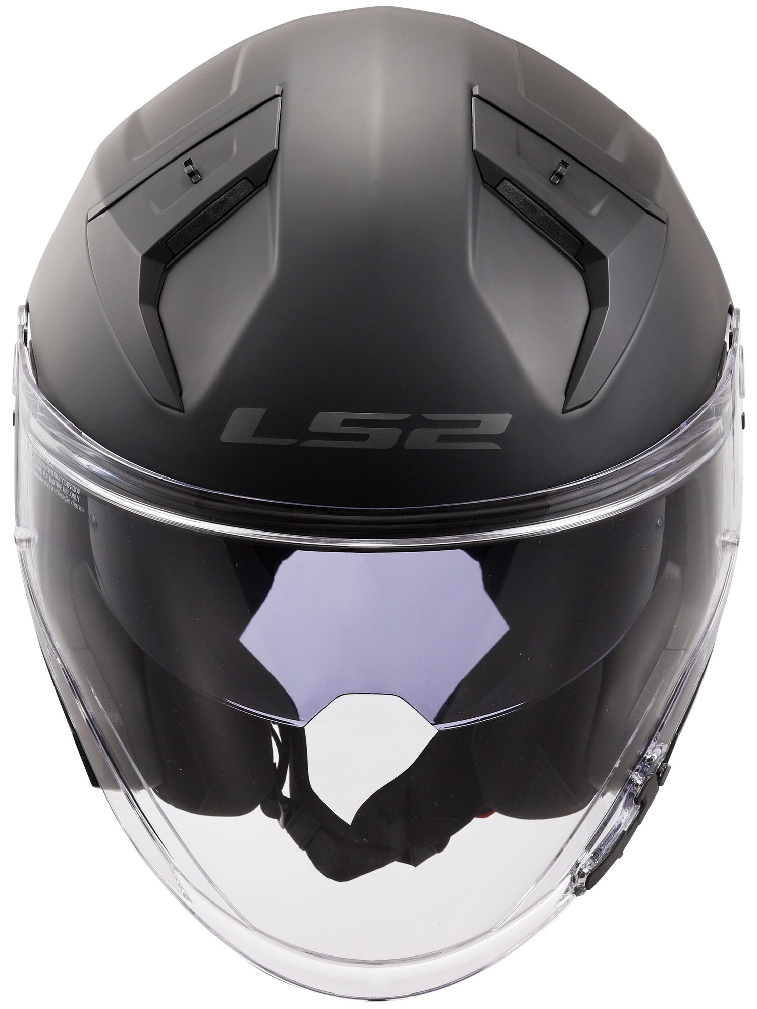 LS2 OF603 Infinity II Solid Mat Zwart Jethelm ECE 22.06