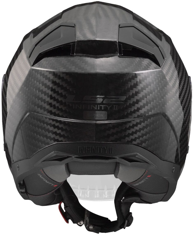 LS2 OF603 Infinity II Carbon Solid Koolstof Jethelm ECE 22.06 – foto 3